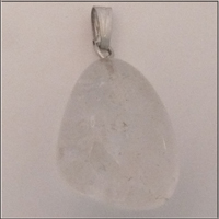 Anh�nger aus Bergkristall