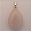 Tropfen Anh�nger aus Rosenquarz
